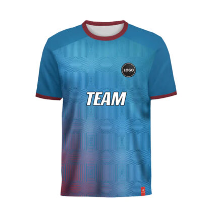 Multicolor Gradient Full Sublimation Football Jersey